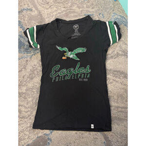 Philadelphia Eagles 47 brand T-eagles t short womens small￼